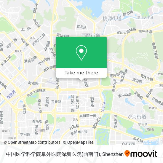 中国医学科学院阜外医院深圳医院(西南门) map