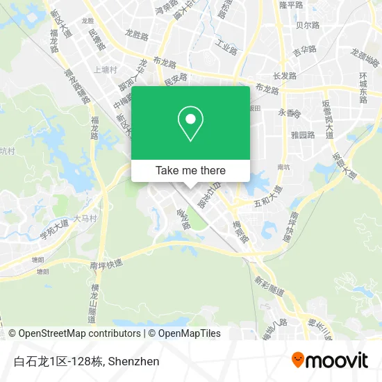 白石龙1区-128栋 map