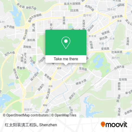 红太阳装潢工程队 map