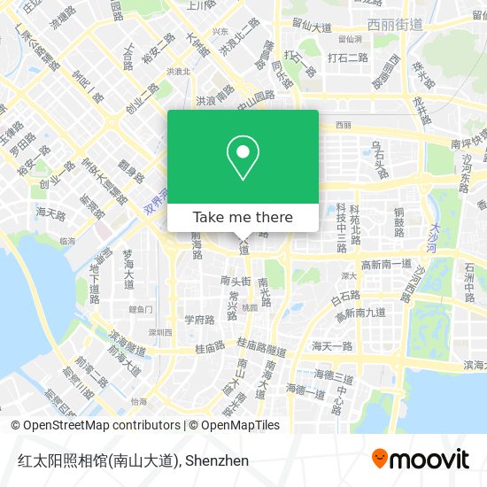 红太阳照相馆(南山大道) map