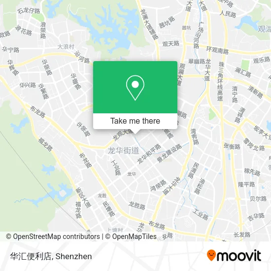 华汇便利店 map