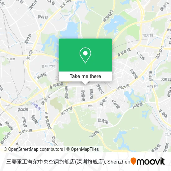 三菱重工海尔中央空调旗舰店(深圳旗舰店) map