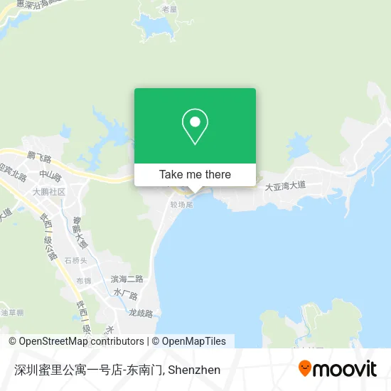 深圳蜜里公寓一号店-东南门 map