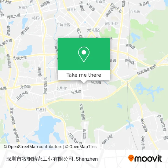 深圳市牧钢精密工业有限公司 map