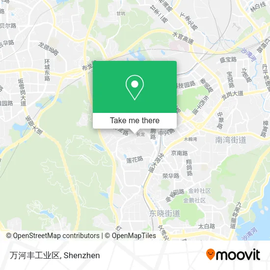 万河丰工业区 map
