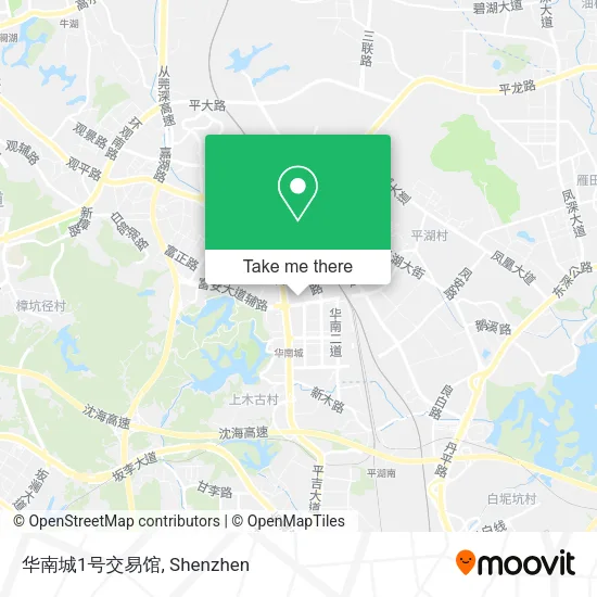 华南城1号交易馆 map