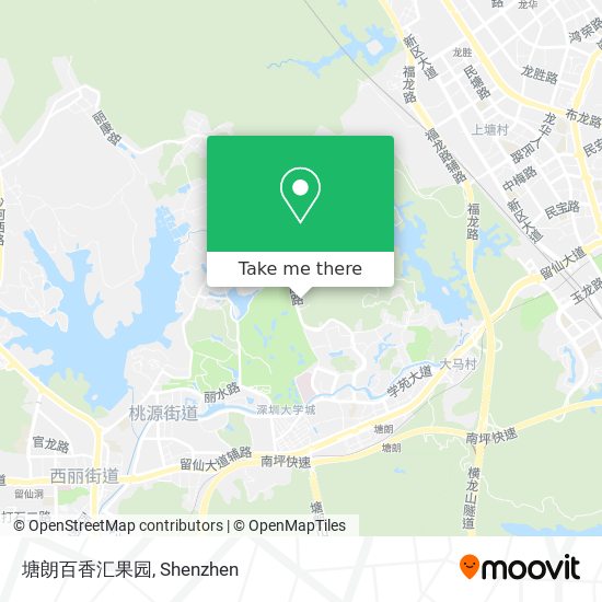 塘朗百香汇果园 map