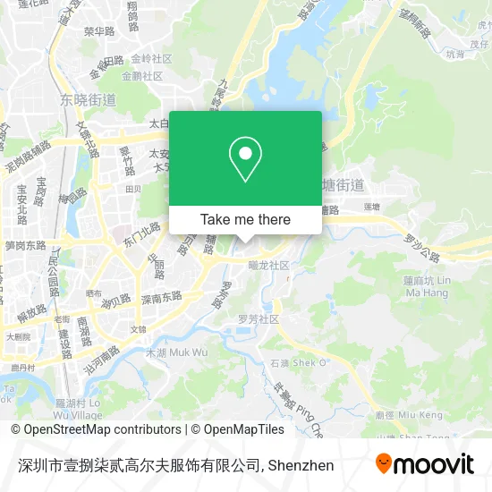 深圳市壹捌柒贰高尔夫服饰有限公司 map