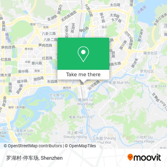 罗湖村-停车场 map
