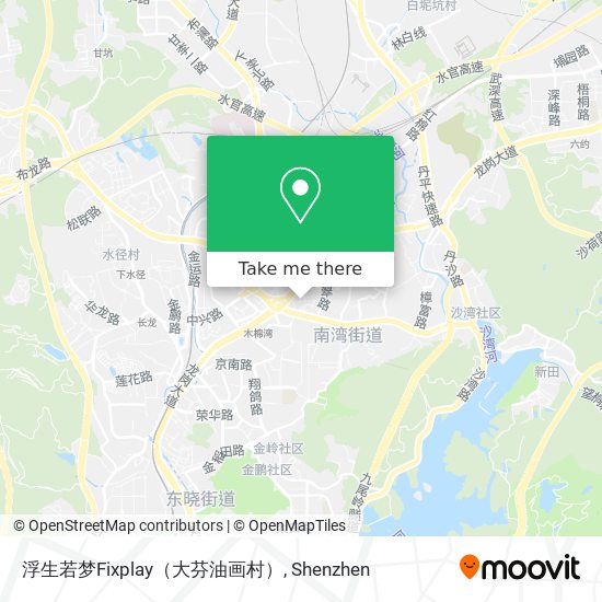 浮生若梦Fixplay（大芬油画村） map