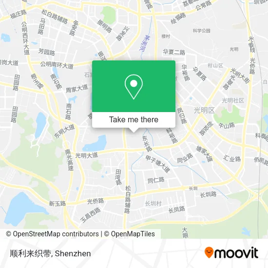 顺利来织带 map