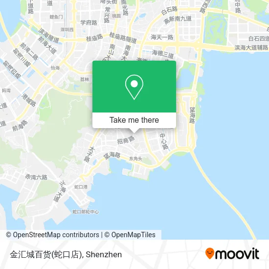 金汇城百货(蛇口店) map