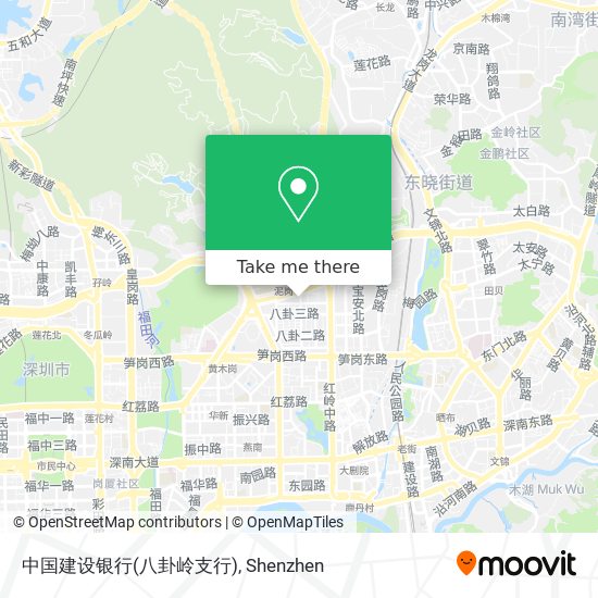 中国建设银行(八卦岭支行) map