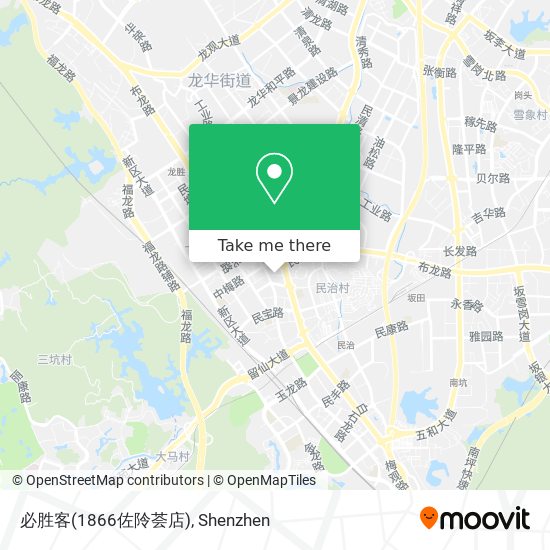 必胜客(1866佐阾荟店) map