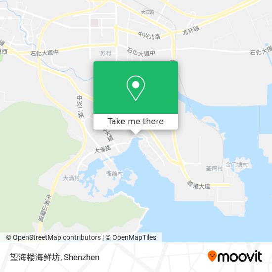 望海楼海鲜坊 map