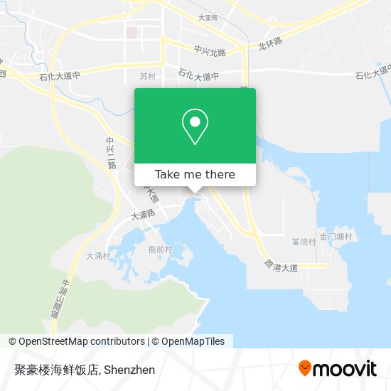 聚豪楼海鲜饭店 map