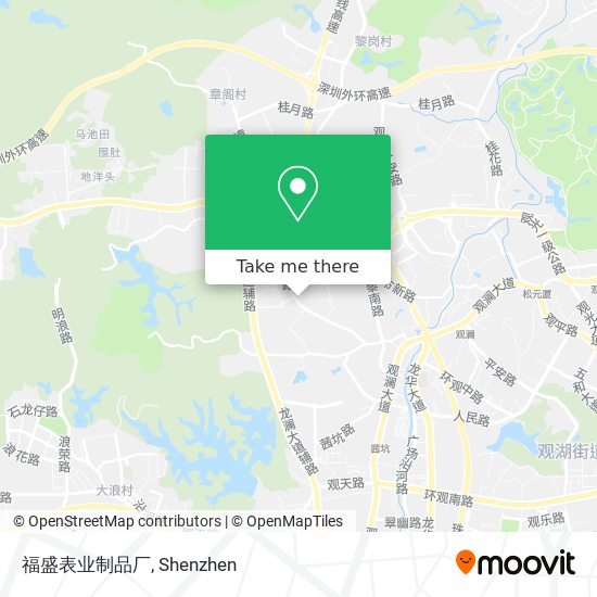 福盛表业制品厂 map