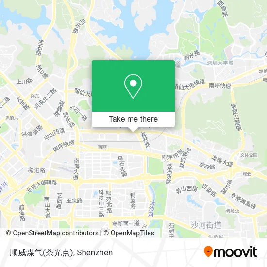 顺威煤气(茶光点) map