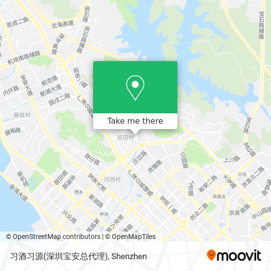 习酒习源(深圳宝安总代理) map