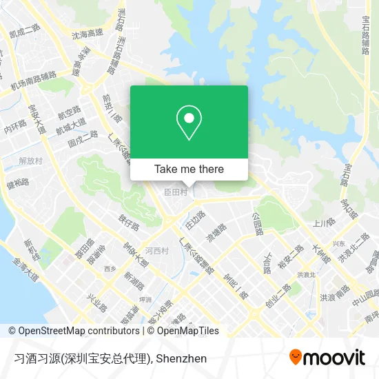 习酒习源(深圳宝安总代理) map