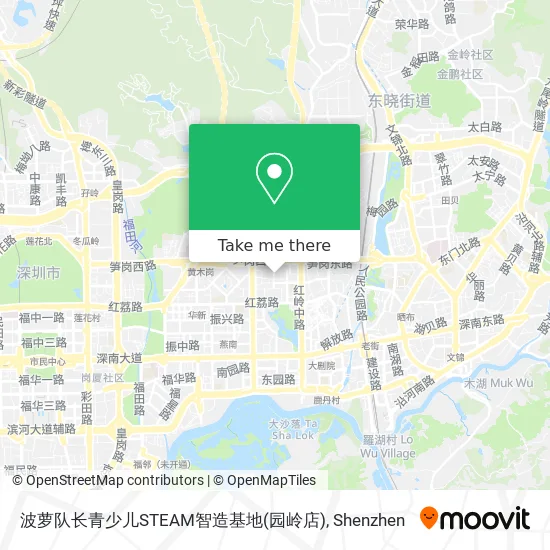 波萝队长青少儿STEAM智造基地(园岭店) map