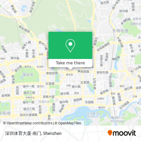 深圳体育大厦-南门 map
