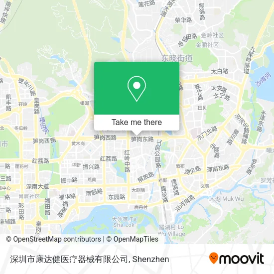 深圳市康达健医疗器械有限公司 map