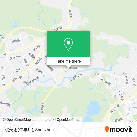 优美思(年丰店) map