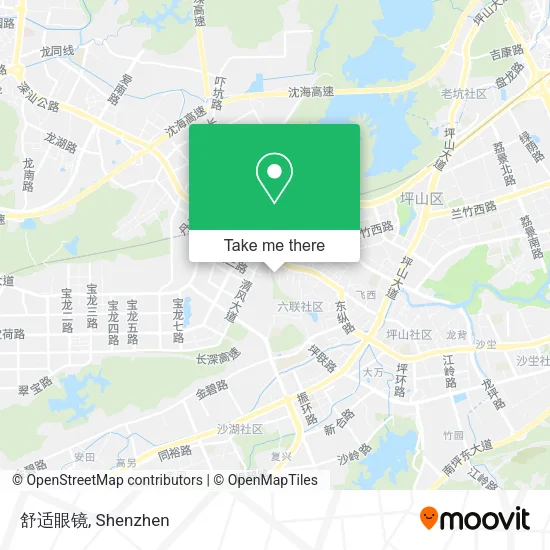 舒适眼镜 map