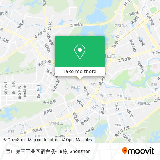 宝山第三工业区宿舍楼-18栋 map