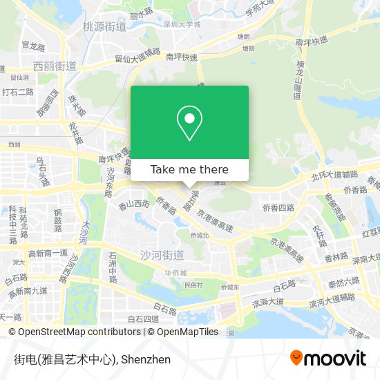 街电(雅昌艺术中心) map