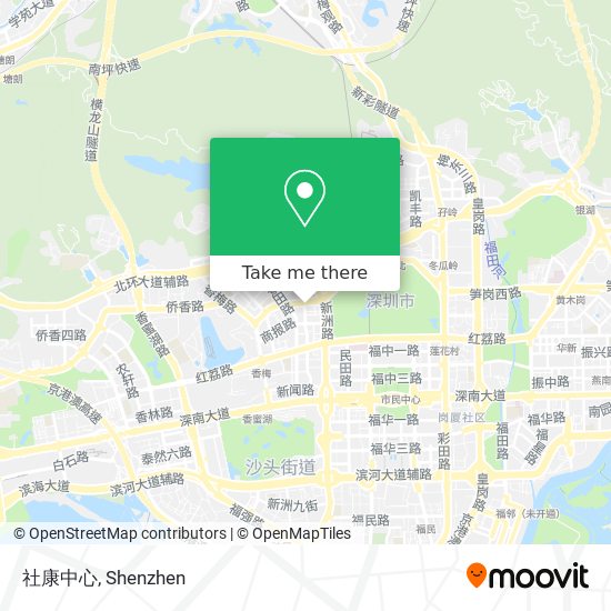 社康中心 map