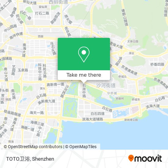 TOTO卫浴 map