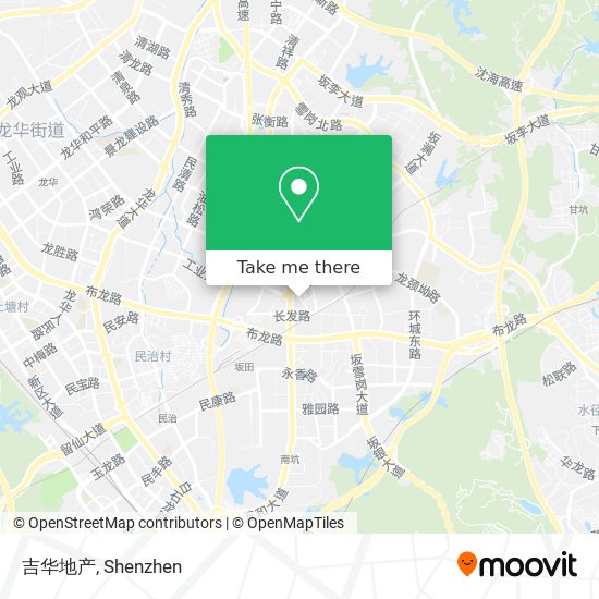 吉华地产 map