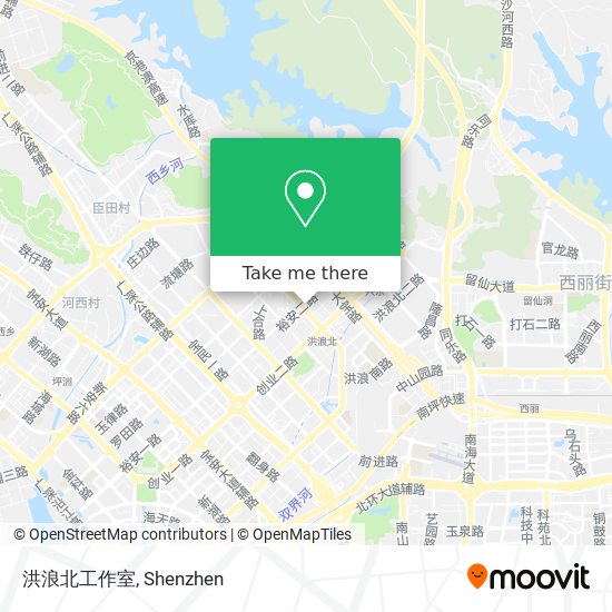 洪浪北工作室 map