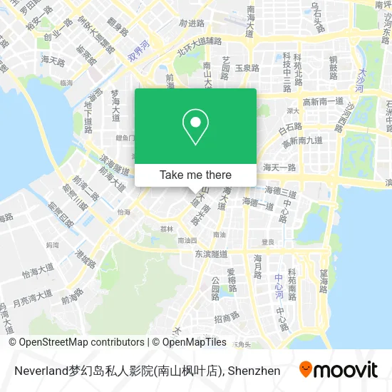 Neverland梦幻岛私人影院(南山枫叶店) map