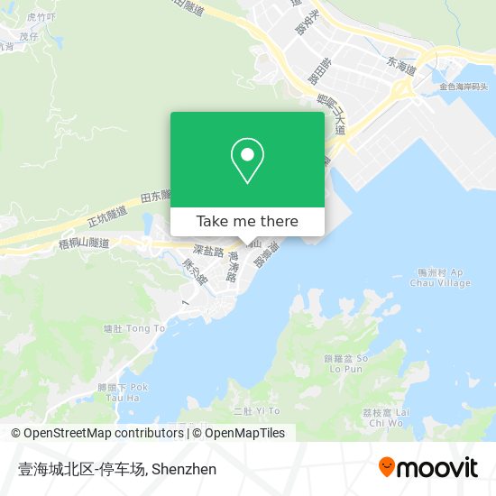 壹海城北区-停车场 map