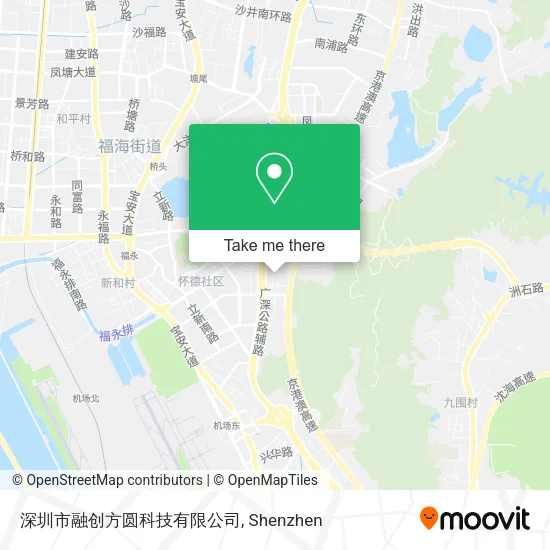 深圳市融创方圆科技有限公司 map