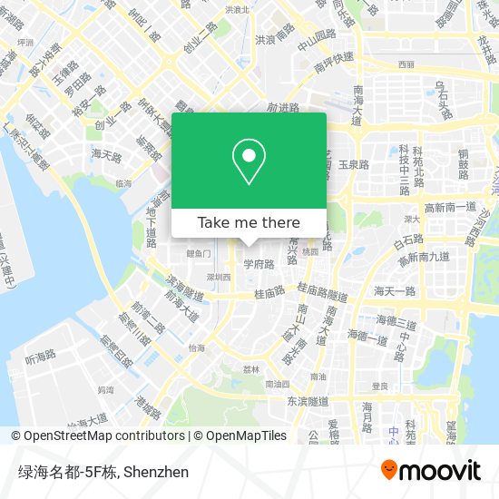 绿海名都-5F栋 map