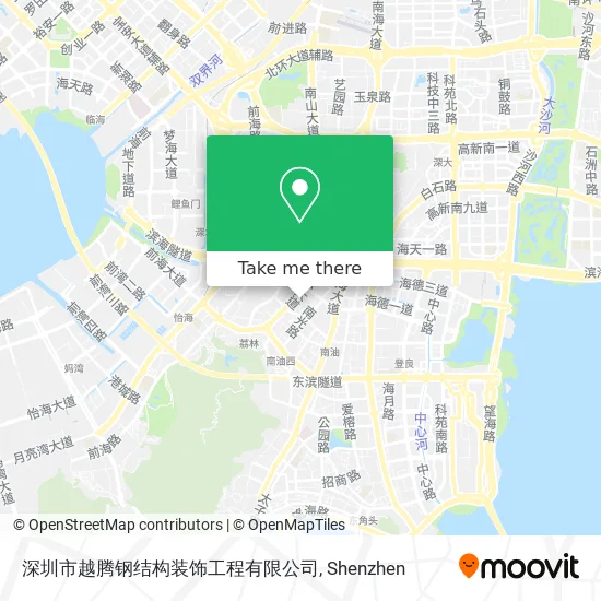 深圳市越腾钢结构装饰工程有限公司 map
