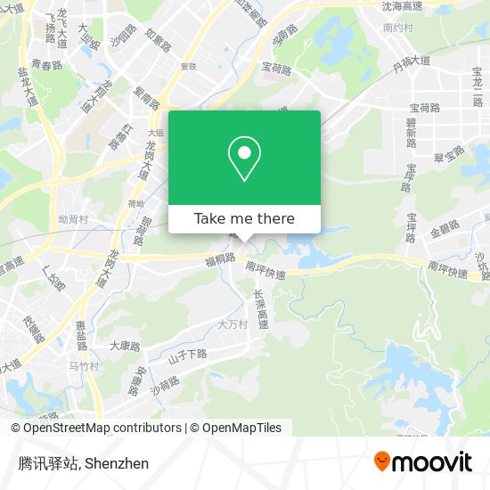 腾讯驿站 map