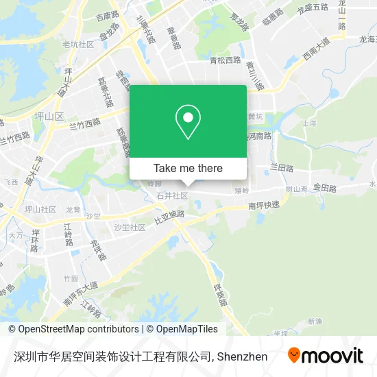 深圳市华居空间装饰设计工程有限公司 map