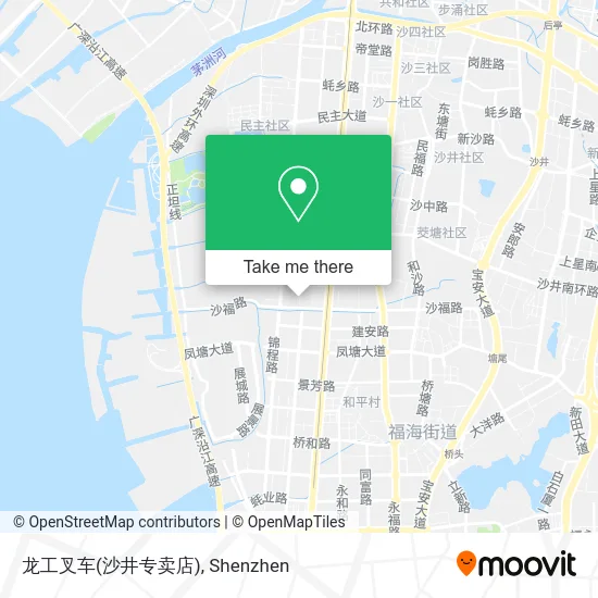 龙工叉车(沙井专卖店) map