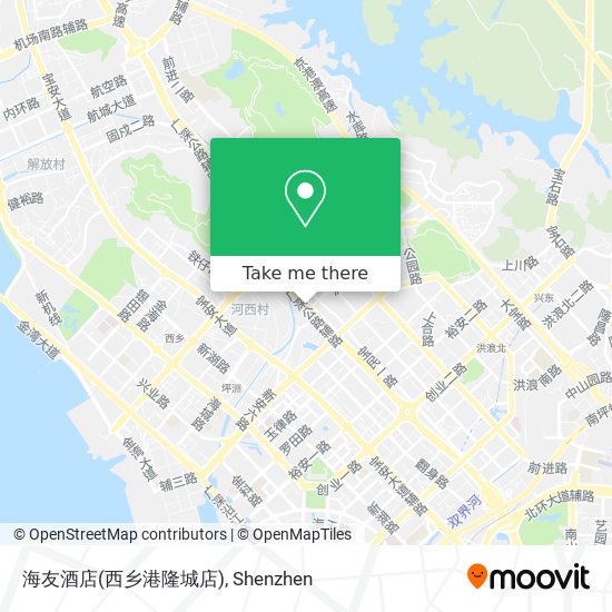 海友酒店(西乡港隆城店) map