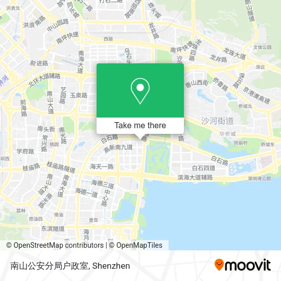 南山公安分局户政室 map