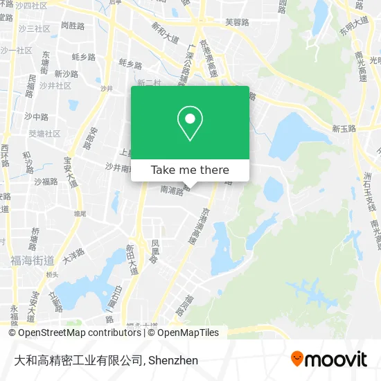 大和高精密工业有限公司 map