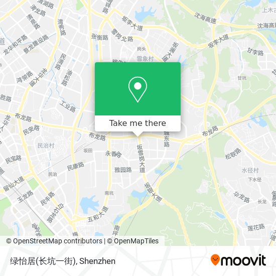 绿怡居(长坑一街) map