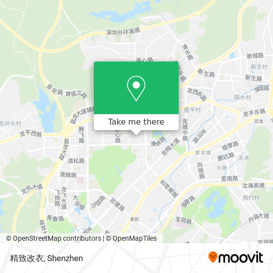 精致改衣 map