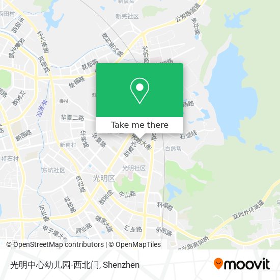 光明中心幼儿园-西北门 map