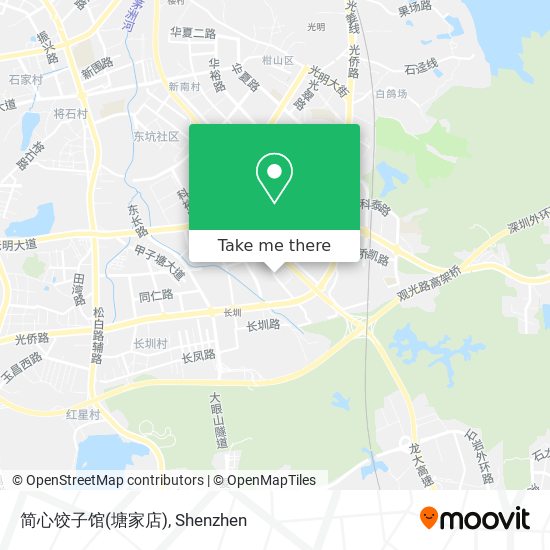 简心饺子馆(塘家店) map